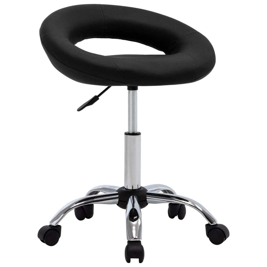 Swivel Dining Chair Faux Leather
