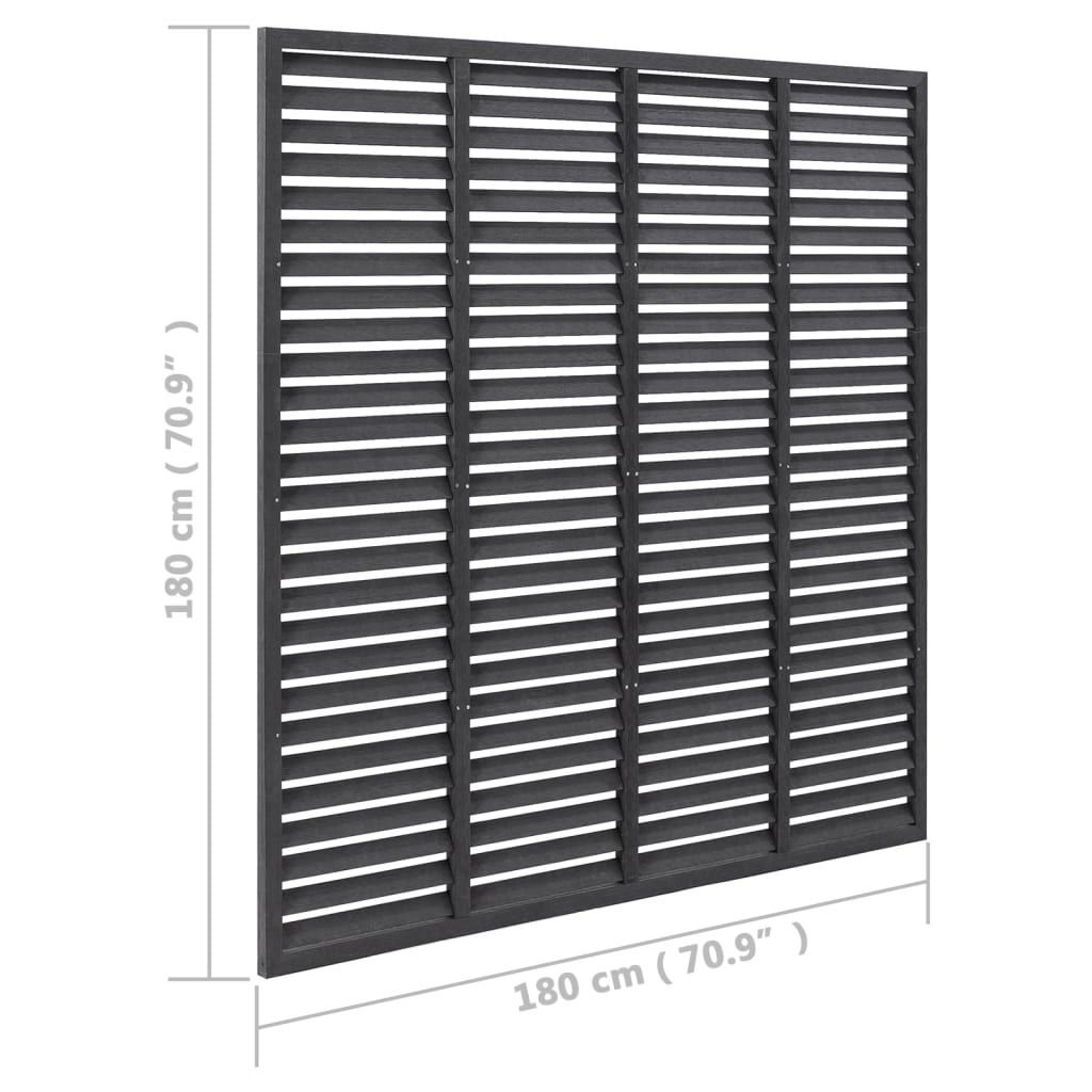Louver Fence Wpc