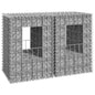 Gabion Basket Posts 2 Pcs Iron