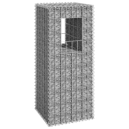 Gabion Basket Posts 2 Pcs Iron