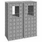 Gabion Basket Posts 2 Pcs Iron