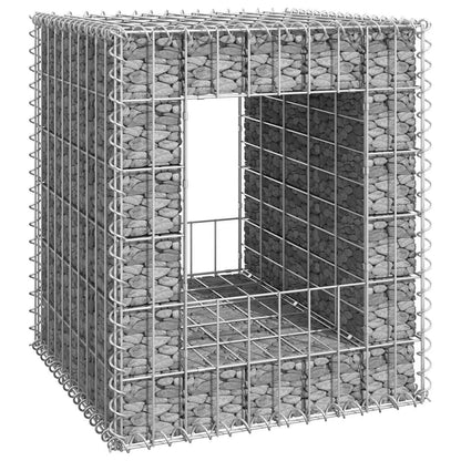 Gabion Basket Posts 2 Pcs Iron