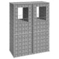 Gabion Basket Posts 2 Pcs Iron
