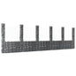 U-Shape Gabion Basket With 6 Posts Iron