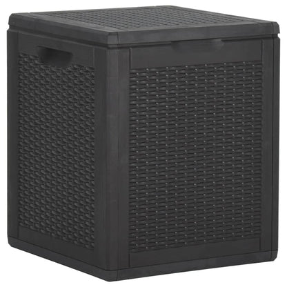 Garden Storage Box 90L Pp Rattan