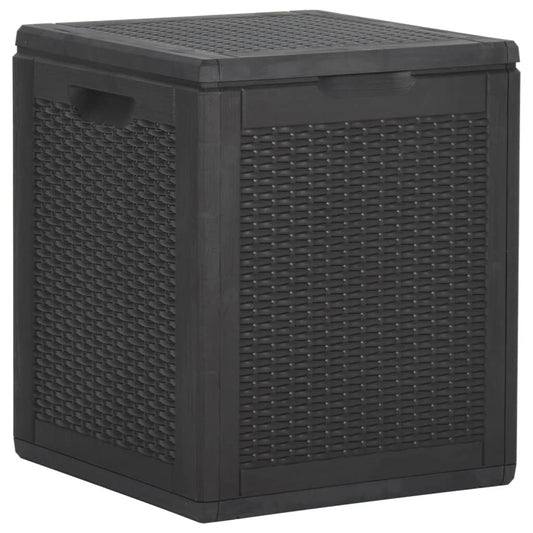 Garden Storage Box 90L Pp Rattan