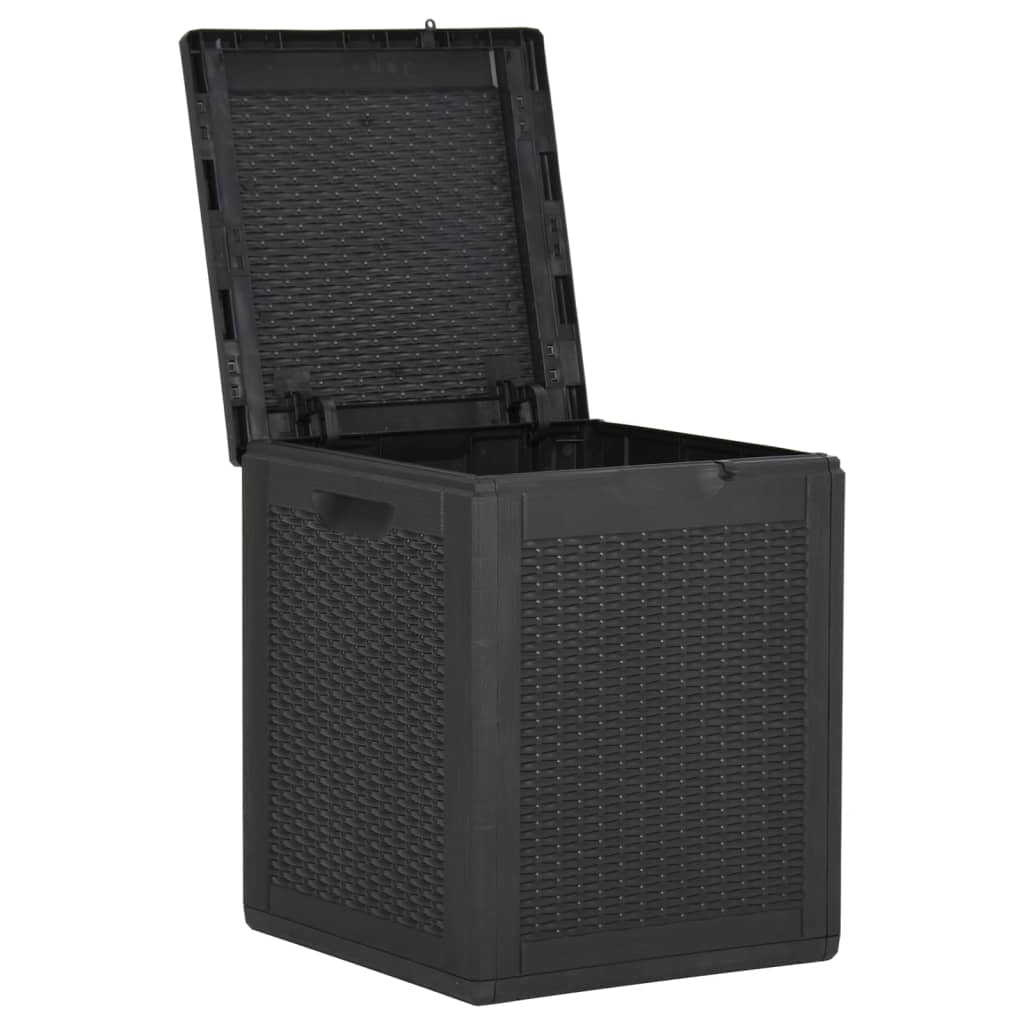 Garden Storage Box 90L Pp Rattan