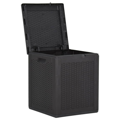 Garden Storage Box 90L Pp Rattan