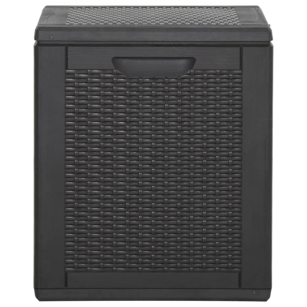 Garden Storage Box 90L Pp Rattan