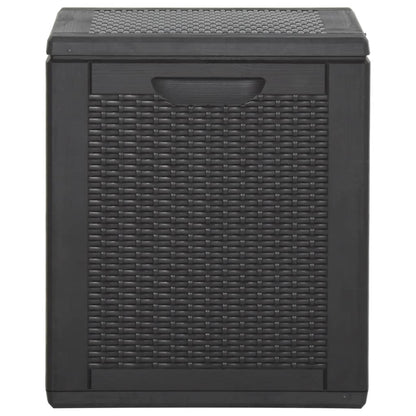 Garden Storage Box 90L Pp Rattan