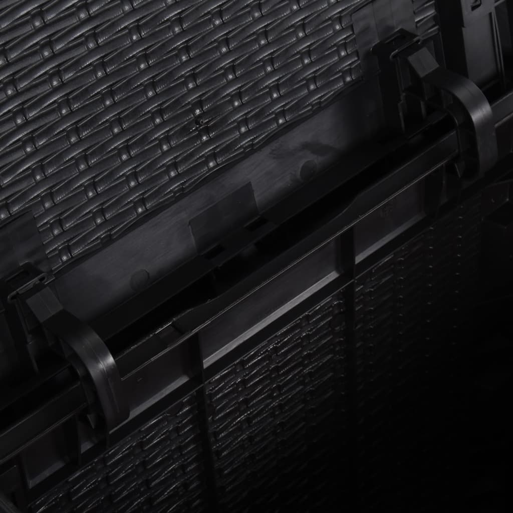 Garden Storage Box 90L Pp Rattan