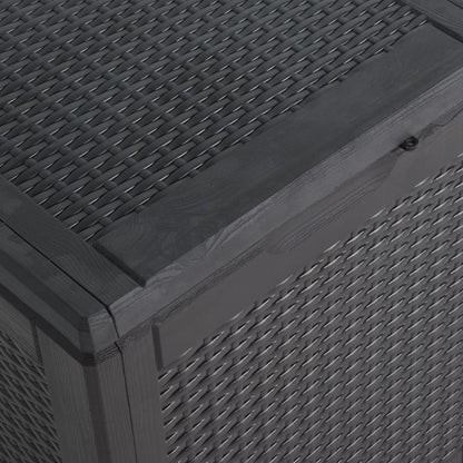 Garden Storage Box 90L Pp Rattan
