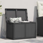 Garden Storage Box 90L Pp Rattan