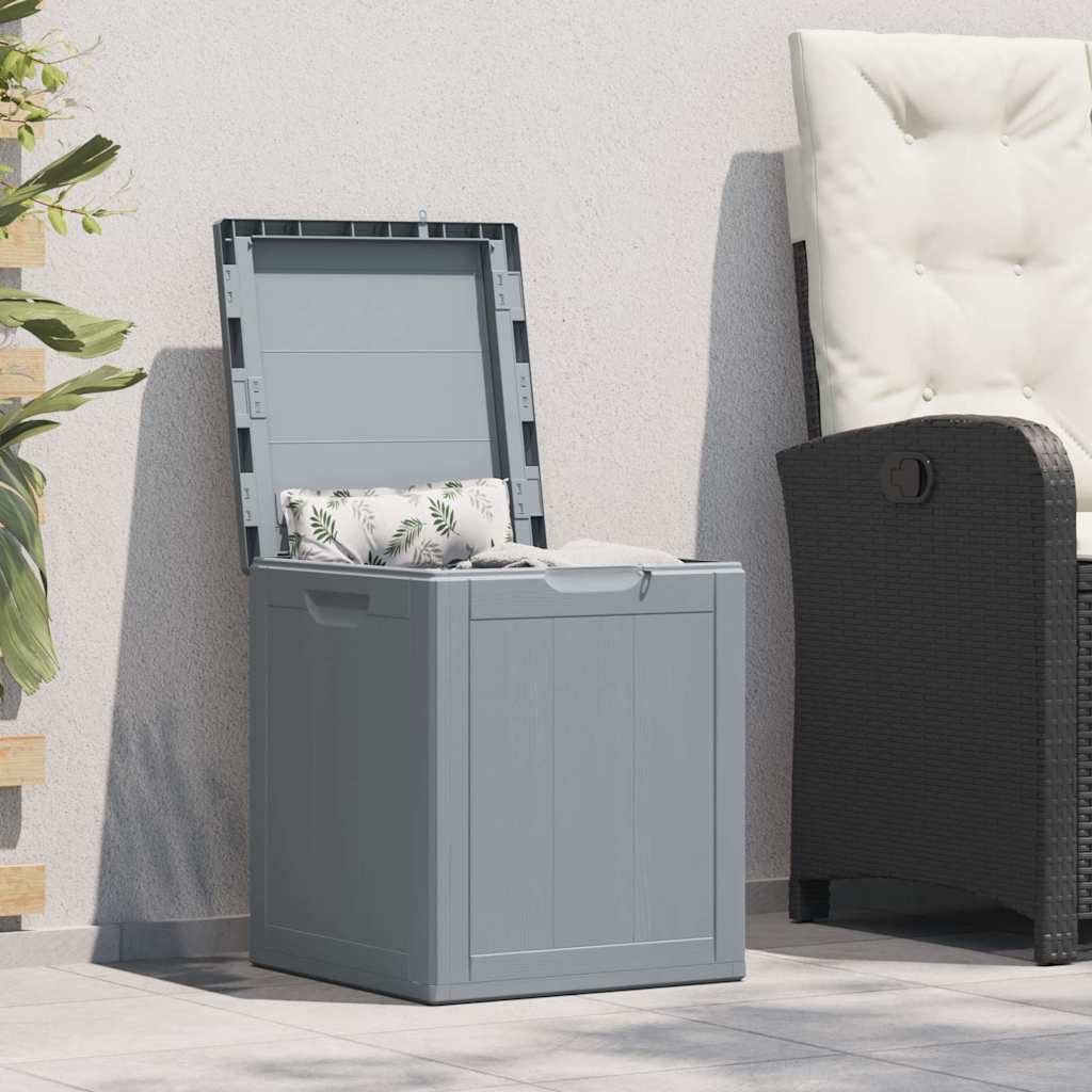 Garden Storage Box 90L Pp Rattan