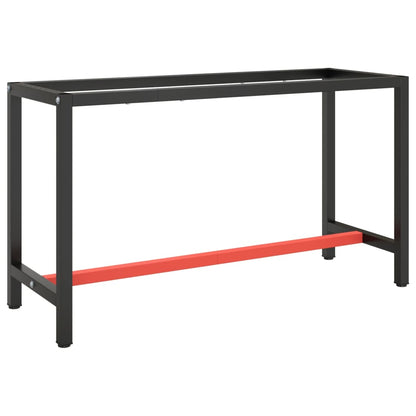 Work Bench Frame Metal Black And Red
