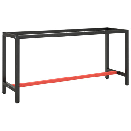 Work Bench Frame Metal Black And Red
