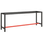 Work Bench Frame Metal Black And Red
