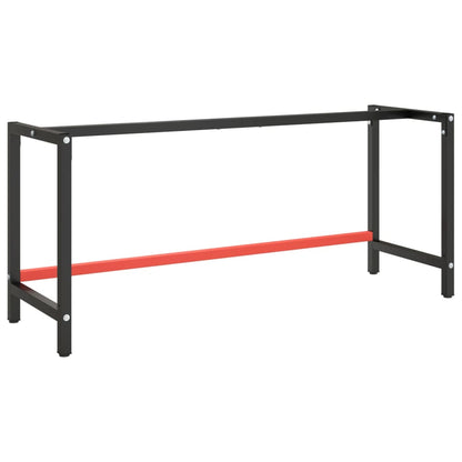 Work Bench Frame Metal Black And Red
