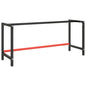 Work Bench Frame Metal Black And Red