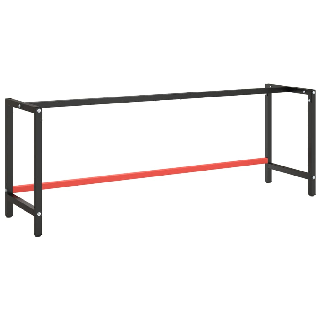 Work Bench Frame Metal Black And Red