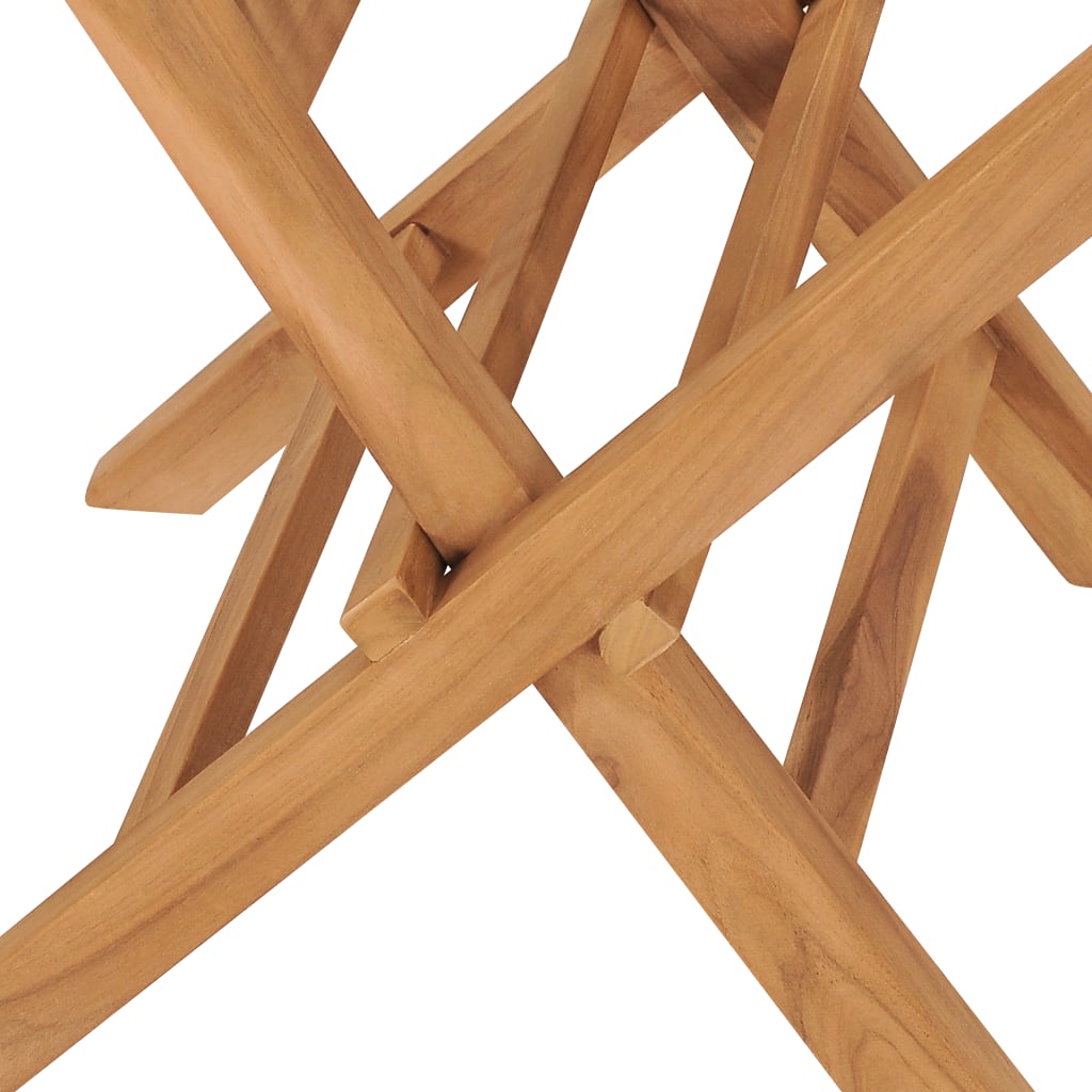 Folding Garden Chairs 6 Pcs Solid Wood Teak