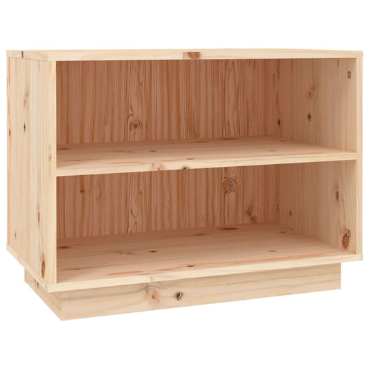 Shoe Cabinet 60X34X45 Cm Solid Wood Pine