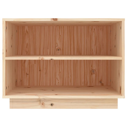 Shoe Cabinet 60X34X45 Cm Solid Wood Pine