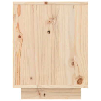 Shoe Cabinet 60X34X45 Cm Solid Wood Pine