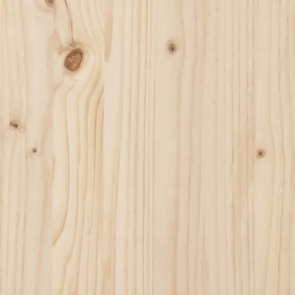 Shoe Cabinet 30X34X105 Cm Solid Wood Pine
