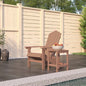 Garden Adirondack Chairs 2 Pcs Hdpe