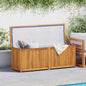 Garden Storage Box Solid Teak Wood