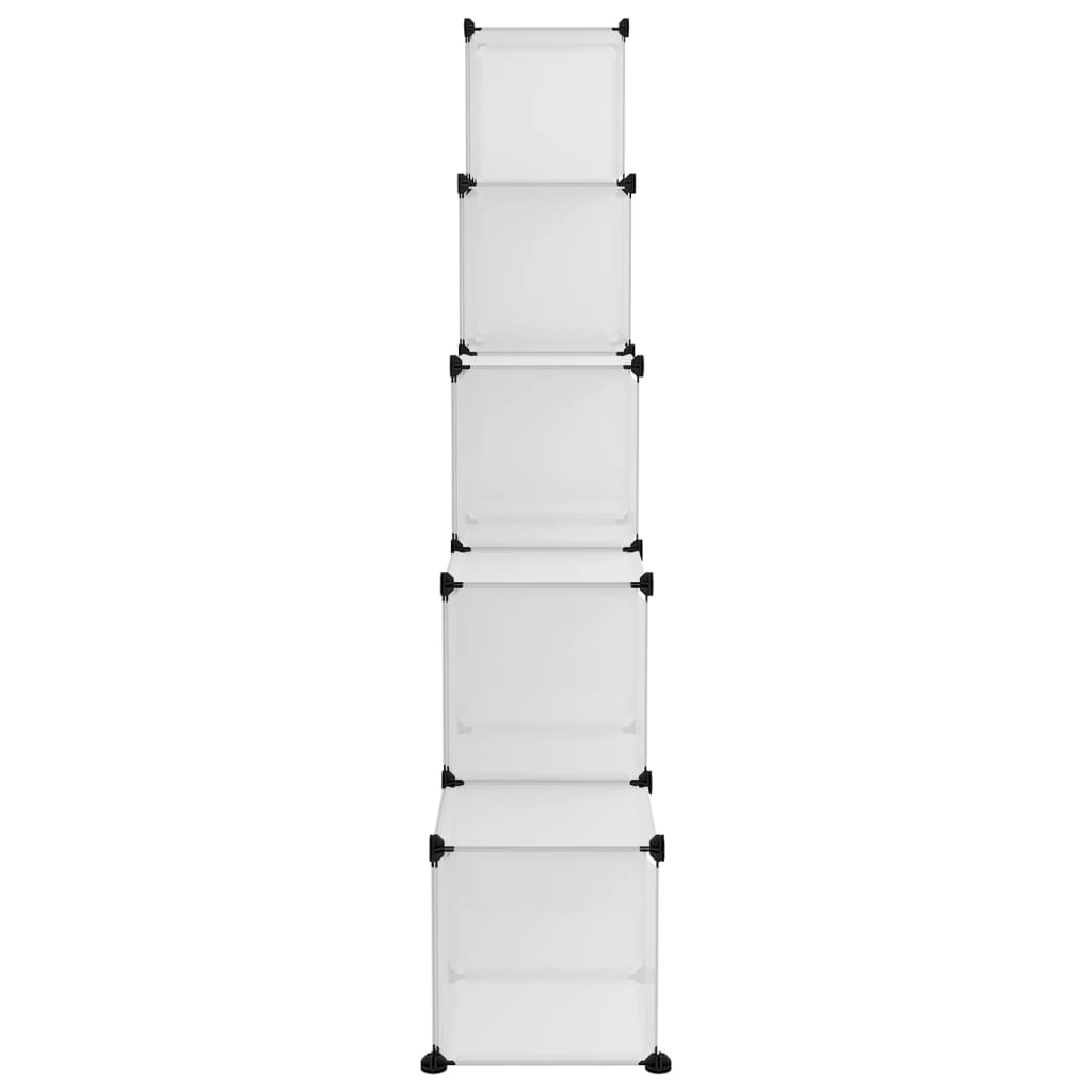 Storage Cube Organiser With 15 Cubes Pp