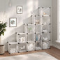 Storage Cube Organiser With 15 Cubes Pp