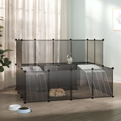 Small Animal Cage 143X107X93 Cm Pp And Steel