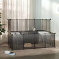 Small Animal Cage 143X107X93 Cm Pp And Steel