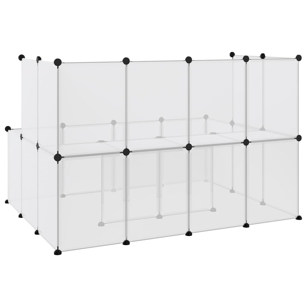 Small Animal Cage 143X107X93 Cm Pp And Steel