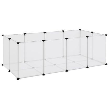Small Animal Cage 144X74X46.5 Cm Pp And Steel