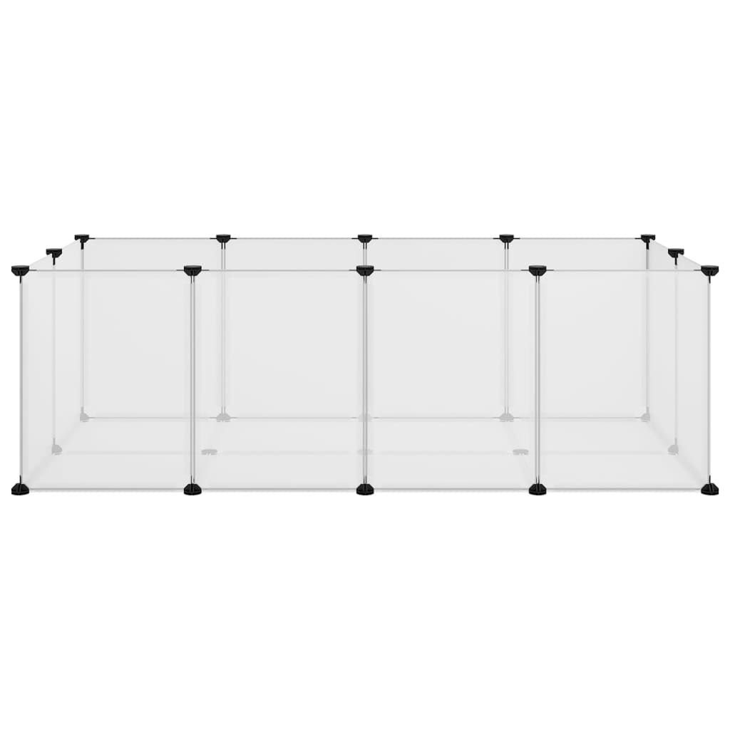 Small Animal Cage 144X74X46.5 Cm Pp And Steel