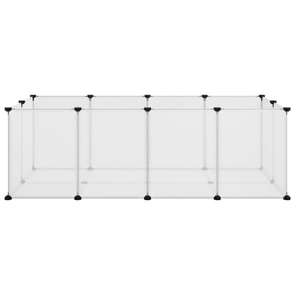 Small Animal Cage 144X74X46.5 Cm Pp And Steel