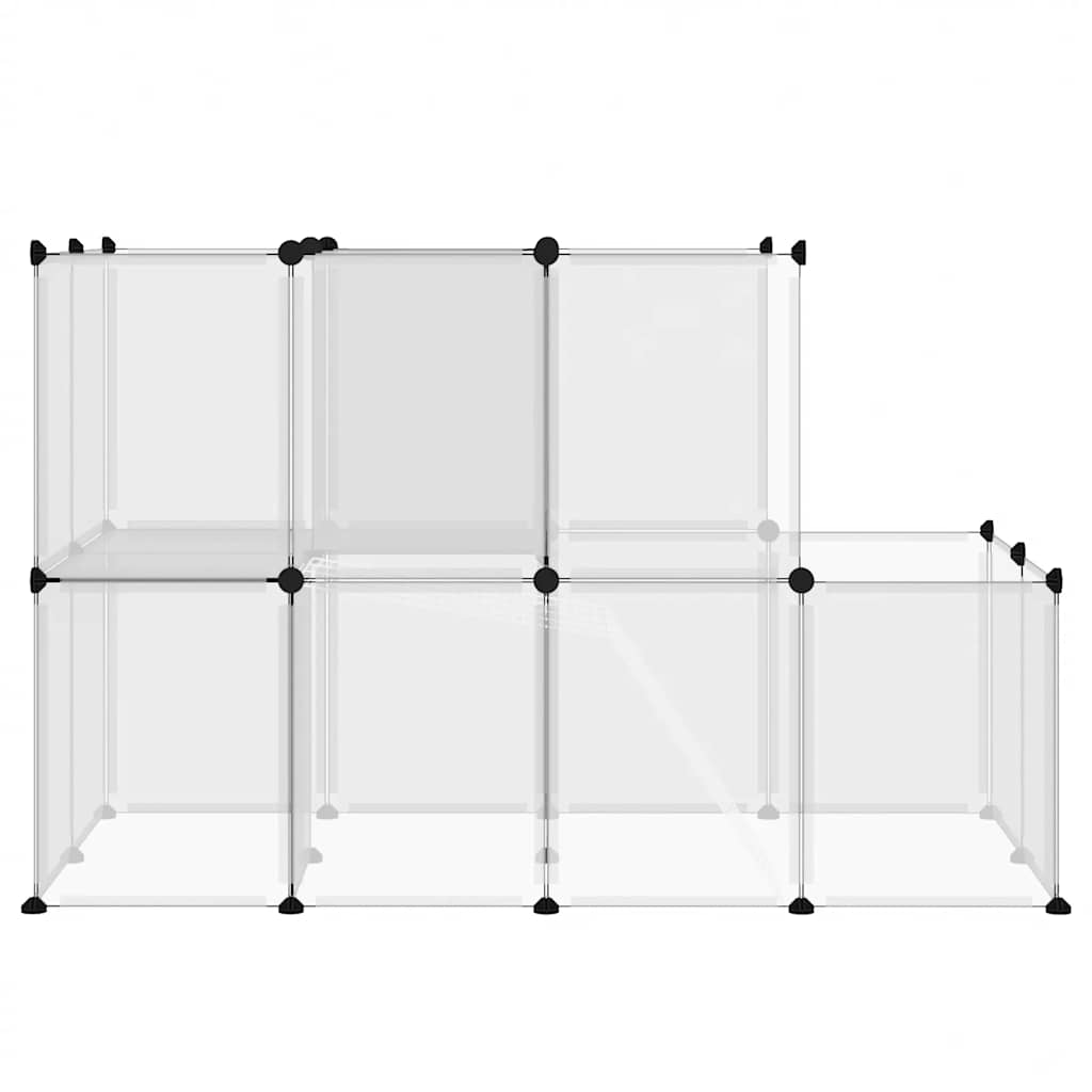 Small Animal Cage 142X74X93 Cm Pp And Steel