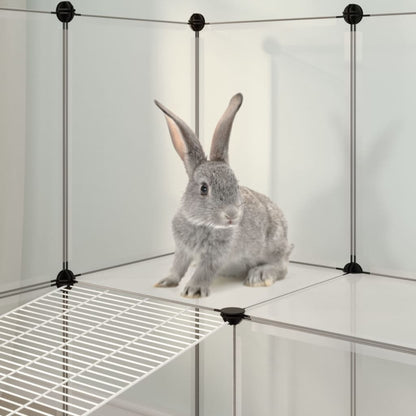 Small Animal Cage 142X74X93 Cm Pp And Steel