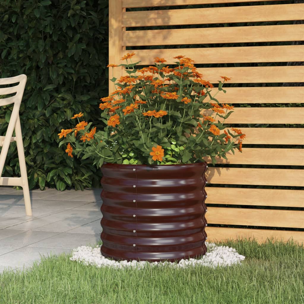 Garden Planter Galvanised Steel