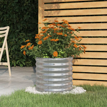 Garden Planter Galvanised Steel