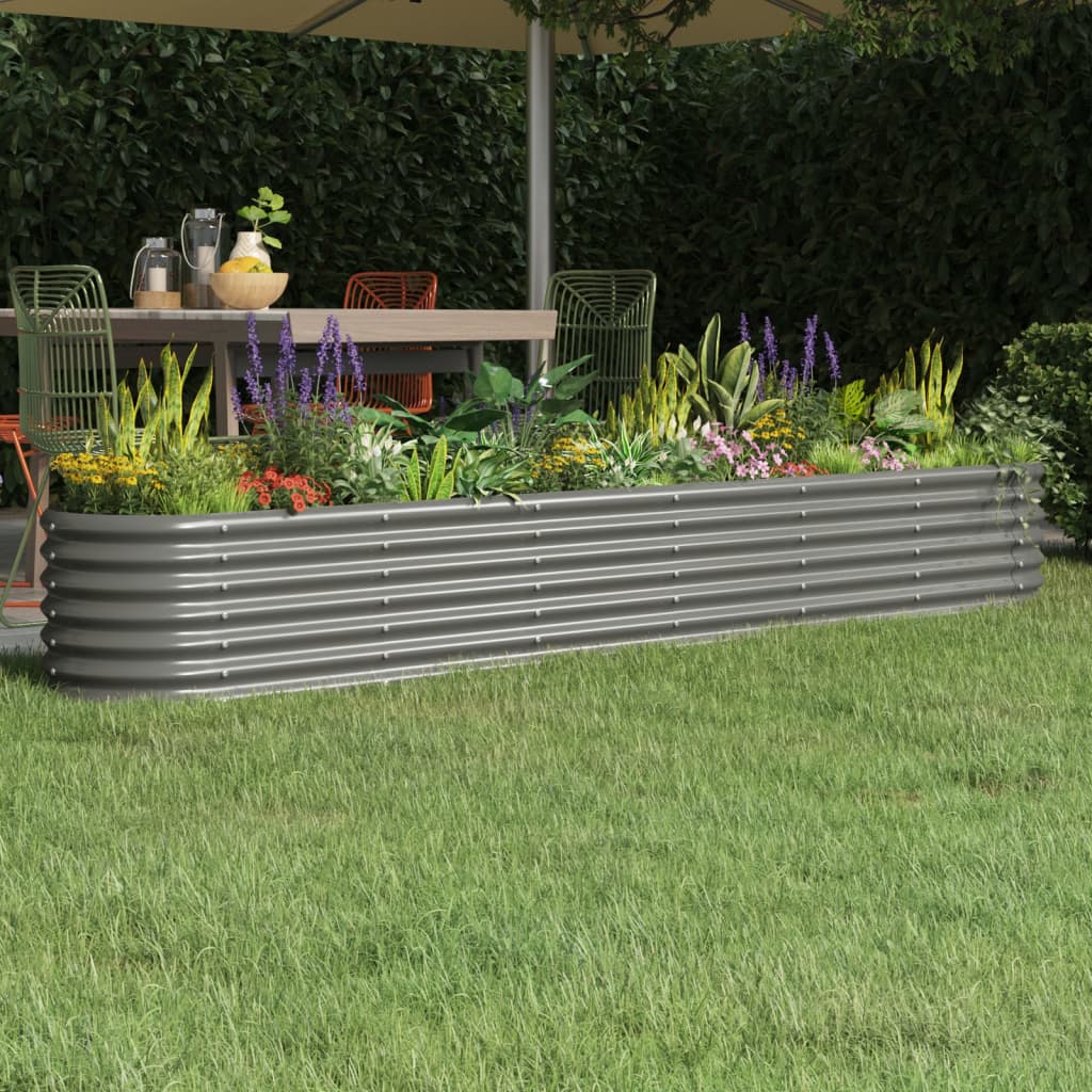 Garden Raised Bed Galvanised Steel