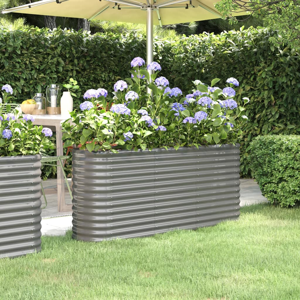 Garden Raised Bed Galvanised Steel