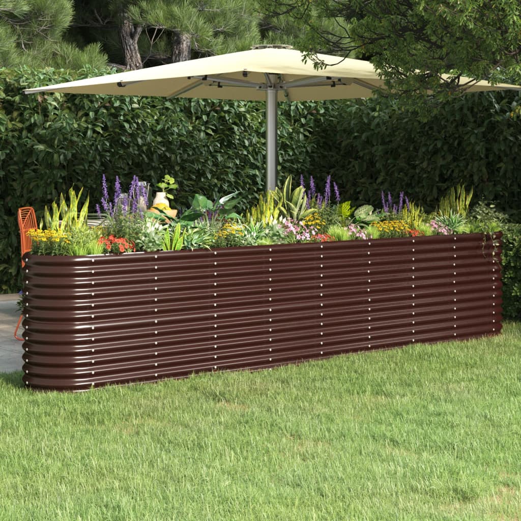 Garden Raised Bed Galvanised Steel