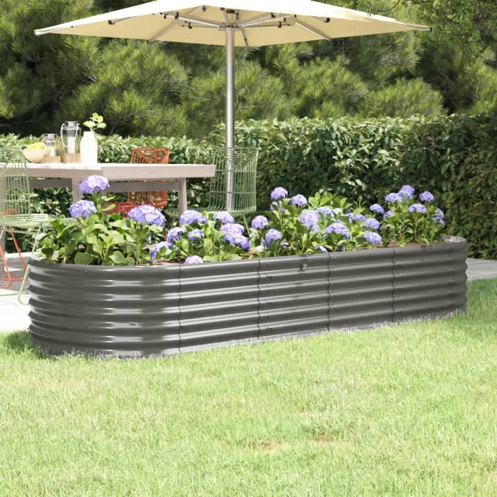 Garden Raised Bed Galvanised Steel