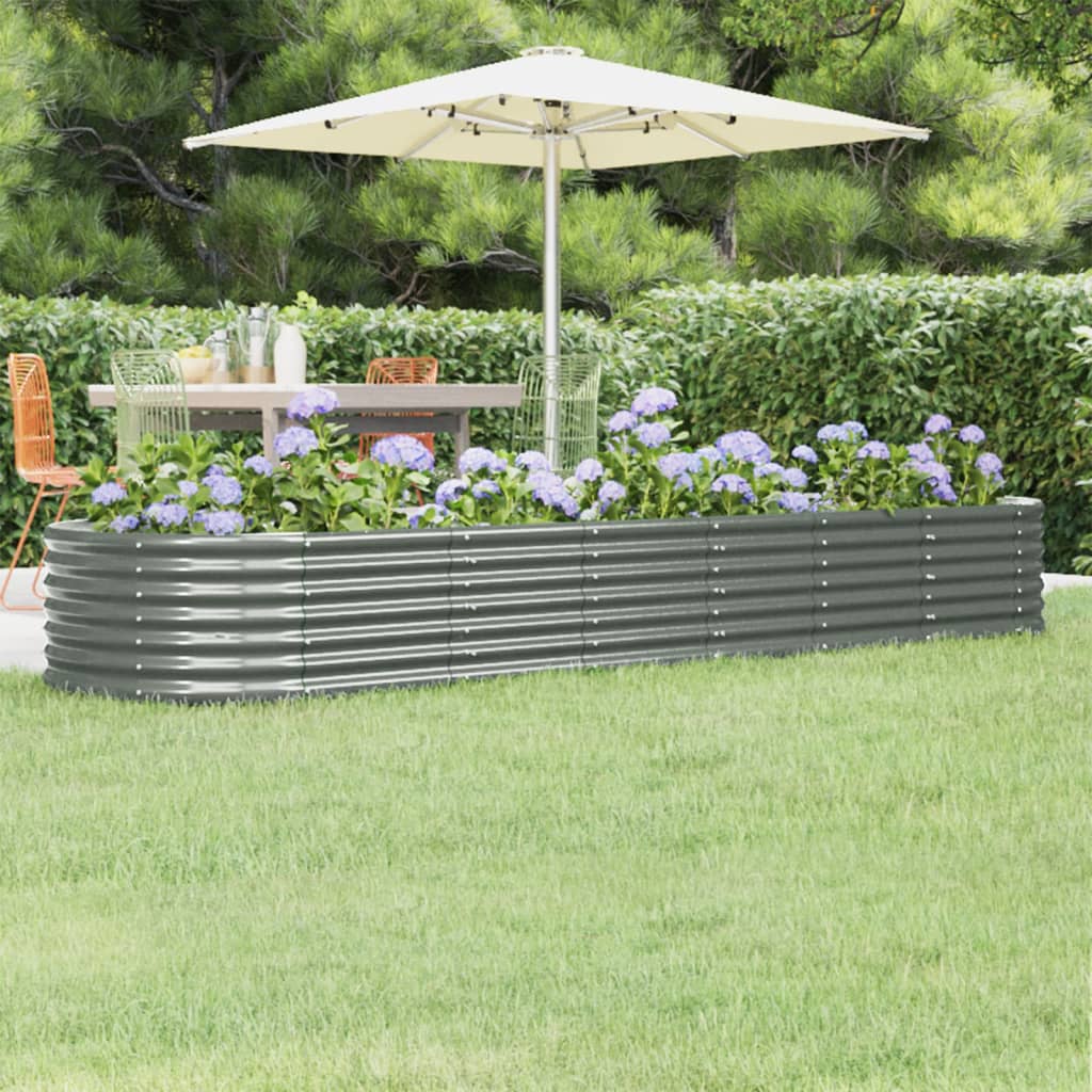 Garden Raised Bed Galvanised Steel