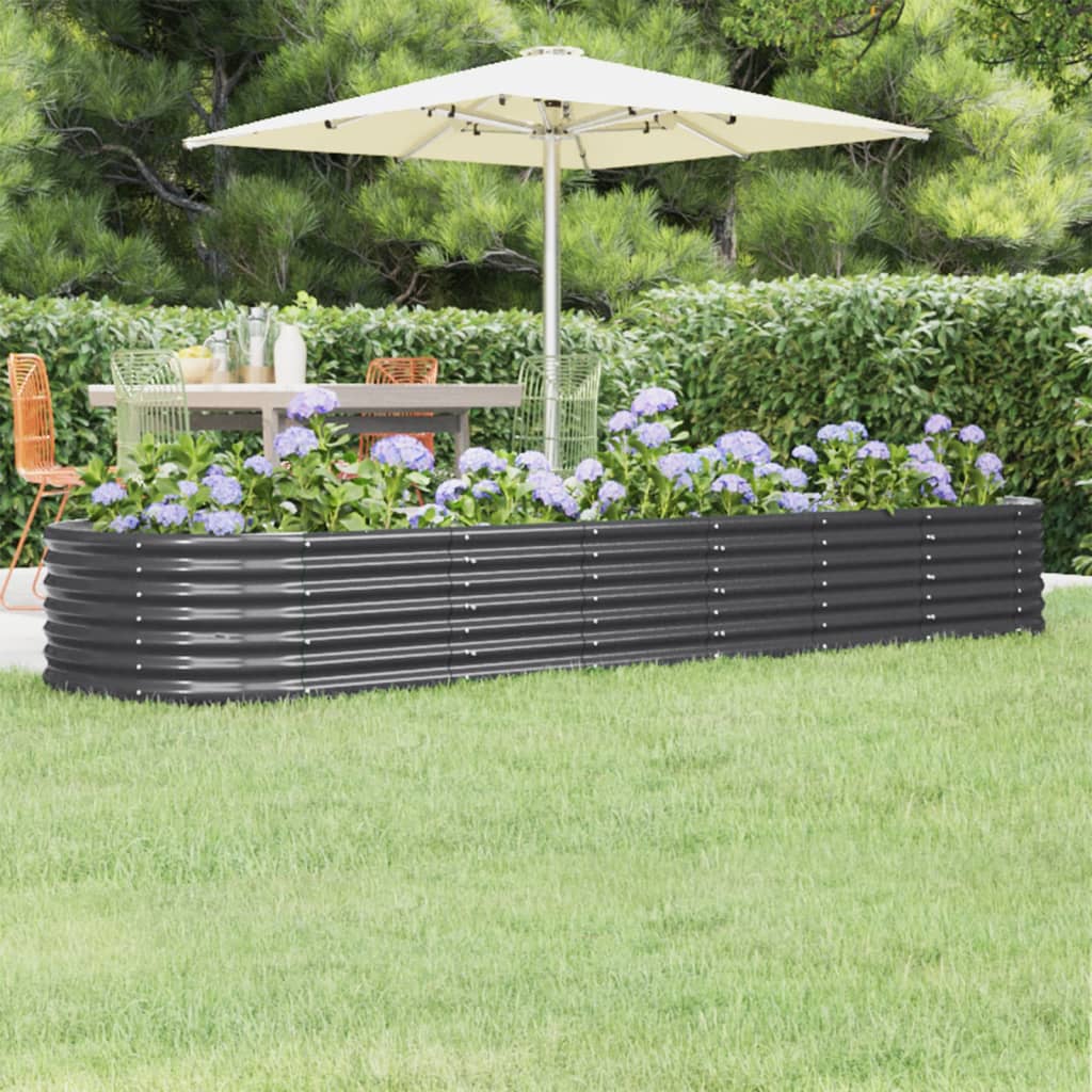 Garden Raised Bed Galvanised Steel