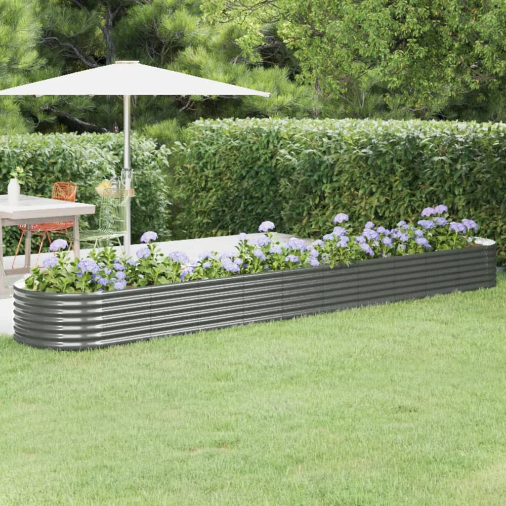 Garden Raised Bed Galvanised Steel